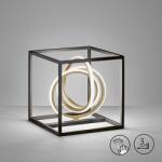 Fischer & Honsel modern asztali lámpa gisi fekete fhl50413 (50413)