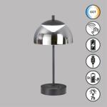 Fischer & Honsel modern asztali lámpa riva fekete szürke fhl850331 (850331)