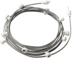 Creative-Cables Creative Cables foglalat Készre szerelt, 12, 5 m-es Lumet fényfüzér készlettel, 10 db fehér CATE27B125CZ04 (CATE27B125CZ04)