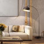 Fischer & Honsel modern állólámpa leitung bézs fekete szürke fhl40358 (40358)