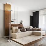 Fischer & Honsel modern állólámpa tallri nikkel fhl40490 (40490)