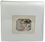 P&O Esküvői fotósarkos fényképalbum - 29x32 cm - ablakos cirádás kerettel (BBT2932-30-W20-6)