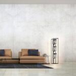 Fischer & Honsel modern állólámpa samu bézs fekete szürke fhl40419 (40419)