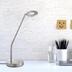 Fischer & Honsel modern asztali lámpa dent nikkel fhl50062 (50062)