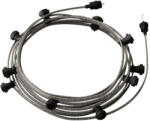 Creative-Cables Creative Cables design lámpa Kész használatra 12, 5 m-es Lumet String Light készlet 10 fekete CATE27N125ECC37 (CATE27N125ECC37)