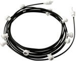 Creative-Cables Creative Cables foglalat Készre szerelt, 12, 5 m-es Lumet fényfüzér készlettel, 10 db fehér CATE27B125CM04 (CATE27B125CM04)