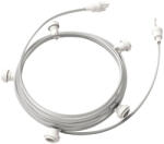 Creative-Cables Creative Cables design lámpa Kész használatra 7, 5 m-es Lumet fényfüzér készlettel, 5 fehér lámpatartóval, CATE27B075CM02 (CATE27B075CM02)