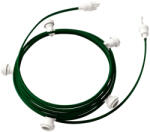 Creative-Cables Creative Cables design lámpa Kész használatra 7, 5 m-es Lumet fényfüzér készlettel, 5 fehér lámpatartóval, CATE27B075CM21 (CATE27B075CM21)