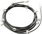 Creative-Cables Creative Cables foglalat Készre szerelt, 12, 5 m-es Lumet fényfüzér készlettel, 10 db fehér CATE27B125CM03 (CATE27B125CM03)