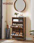VASAGLE Cipőtároló, Vasagle, antik, 60x24x102 cm (LBC040X01)