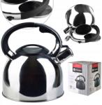 Mondex Hagyományos indukciós gázfőző 2, 5L Rozsdamentes acél Síppal Nagy (HTXD6592-CX)