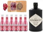 Hendrick's Gin Gin Tonik szett ajándék Rózsaszirommal - ginshop