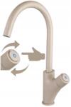 Granitan Konyhai Csaptelep Bézs Press On-off Mosogatóhoz Q (PRESS)