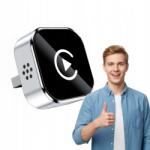  2 Az 1-BEN Vezeték Nélküli Carplay És Android Auto Adapter Usb Dongle Smart Mini Box Pnp (2 in1 Wireless CarPlay Android Auto Adapter)