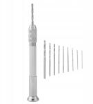  Kézi Mini Nyomófúrógép 10 Fúrószár 0, 5-2mm Hand Drill