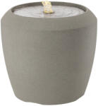 Garden line Kerti Műanyag LED Szökőkút 33, 6×33, 6×30, 5 cm Szürke (FON5474)