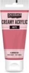  Krémes akrilfesték, matt 60 ml Flamingó piros