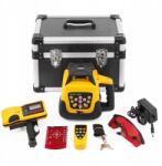 VEVOR Forgólézeres szintezőkészlet, piros sugaras, önszintező, 500 m-es távirányítós vevővel (YELLOW001)