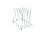 WAS Suport inox cu picioare anti-alunecare, pentru 6 blaturi (1830012) Tocator