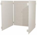 AR Shelving Lyukacsos falpanel polcrendszerhez 3 darabos készlet 42, 7×37, 7 cm RAL 9002 AR Style