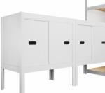 AR Shelving Tolóajtó készlet acél 42, 1×65 cm fehér RAL 9002 AR Style