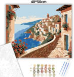  Napfényes sétány - számfestő készlet