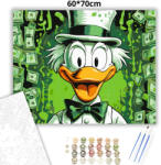  Pénzes nagybácsi - számfestő készlet - 60×70 cm (Keret nélkül)