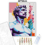  Vibráló mellszobor - számfestő készlet