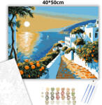  Aranyló öböl csendje - számfestő készlet