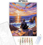  Merengő férfi - számfestő készlet