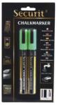 Vermes Set 2 Markere Cu Creta Verzi Vermes (vbl-sma510-gr)