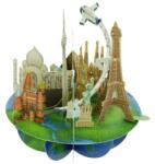 Santoro Felicitare Pirouettes - Travel The World (ps042)