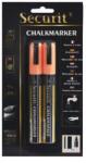 Vermes Set 2 Markere Cu Creta Portocalii Vermes (vbl-sma510-or)