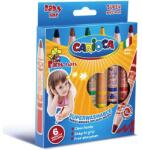 CARIOCA Set creioane cerate Carioca Baby Jumbo si ascutitoare, 6 bucati (CA42084)