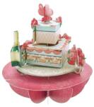 Santoro Felicitare 3D Pirouettes, tort (PS021)