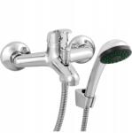 Aqui Kádtöltő Csaptelep Fali Zuhany Kád- És Zuhanycsaptelep Tömlő Szett (AQ1001)