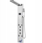 VEVOR Zuhanypanel toronyrendszer 6 üzemmóddal, vízerőművel, LED-del, rozsdamentes acéllal (FTYS6CS2MSDPTMPHLV9)