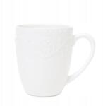 Homla Sylia bögre fehér díszítéssel 0, 37 l Homla (213941)