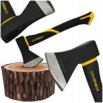 CROWNMAN Univerzális fejsze 800g Praktikus Erős Szénacél 38cm Aprításhoz (Siekiera Uniwersalna Drewniana 800g Poręczna)