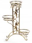 Dekoracja Domu Fém arany virágtartó állvány modern 90 cm (10-1063-cz-z)