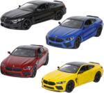 Goki Masinuta BMW M8 sport, die-cast, scara 1 la 38, pull-back, usi mobile, lungime 12.5 cm (GOKI12334)