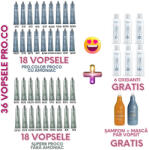 Pro.co Set 36 vopsele par PROCO + 6 oxidanti GRATIS + Sampon Masca GRATIS (C8618)