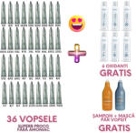 Pro.co Set 36 vopsele fara amoniac SUPERB + 6 oxidanti GRATIS + Sampon Masca GRATIS (C8617)