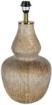 Clayre & Eef Baza veioza din sticla gri antichizat 25x41 cm (6LMP716deco)