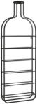 Bizzotto Suport 6 sticle vin fier negru Isaac 33.5x9x98 cm (0187115) Suport sticla vin