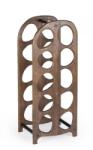 Bizzotto Suport 10 sticle vin maro Yukon 27x20x67 cm (0747077) Suport sticla vin