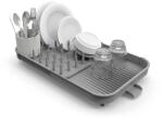 Joseph Joseph Suport de uscare extensibil Joseph Joseph Duo cu tava si suport pentru tacamuri gri (851659) Uscator vase