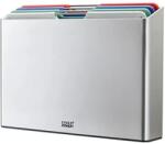 Joseph Joseph Set 4 Tavi de Taiat Joseph Joseph Folio Coduri Colorate Cu Suport Argintiu Dimensiune Mare (60215) Tocator