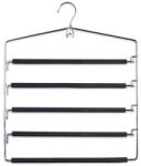 Zeller Umeras pentru pantaloni Zeller, metal EVA, 37x44.5 cm, argintiu negru (ZE-17135)