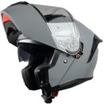 Pilot Zero SV Nardo Grey Gloss Cască Moto Flip-Up ECE 22.06 1700gr cu Sunvisor PIL000KRA147 (PIL000KRA147)